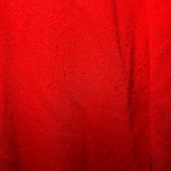 Alex Marie Red V-Neck Sweater - Picture 2 of 4